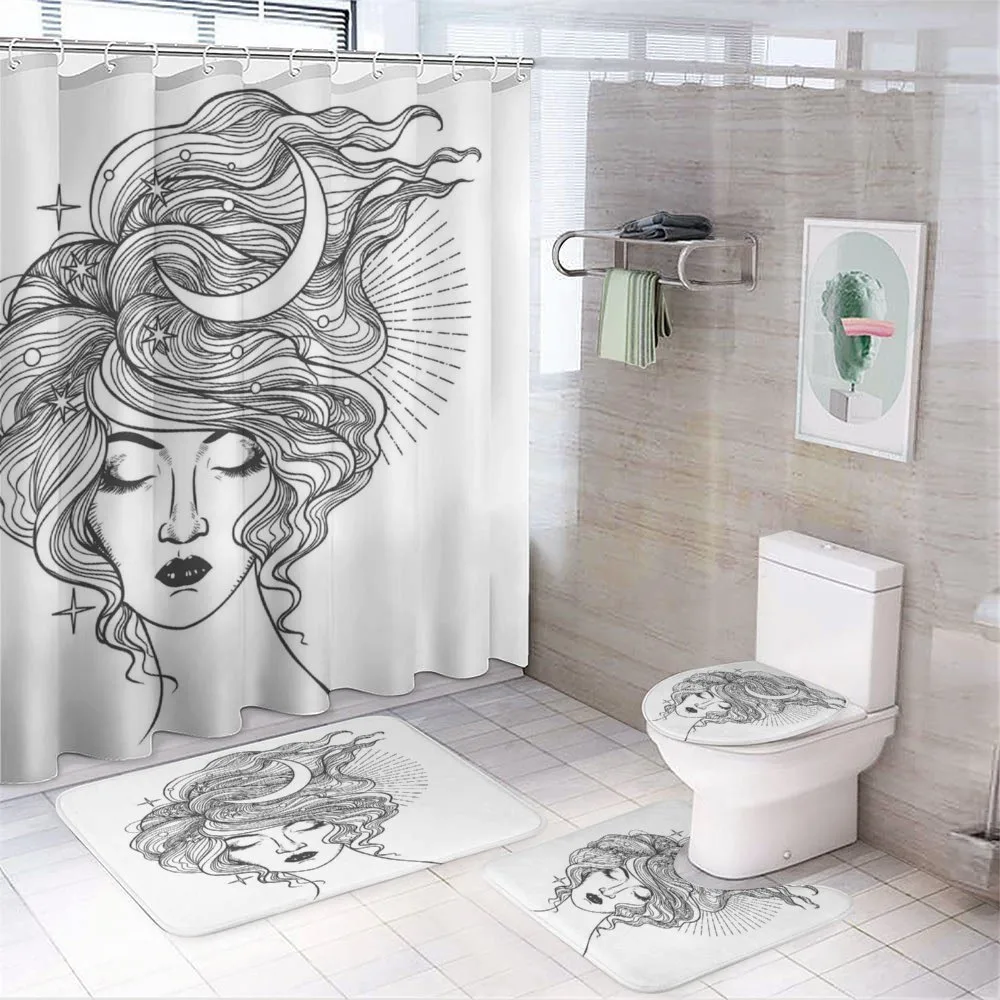 Modern Woman Starry Hair — Your design