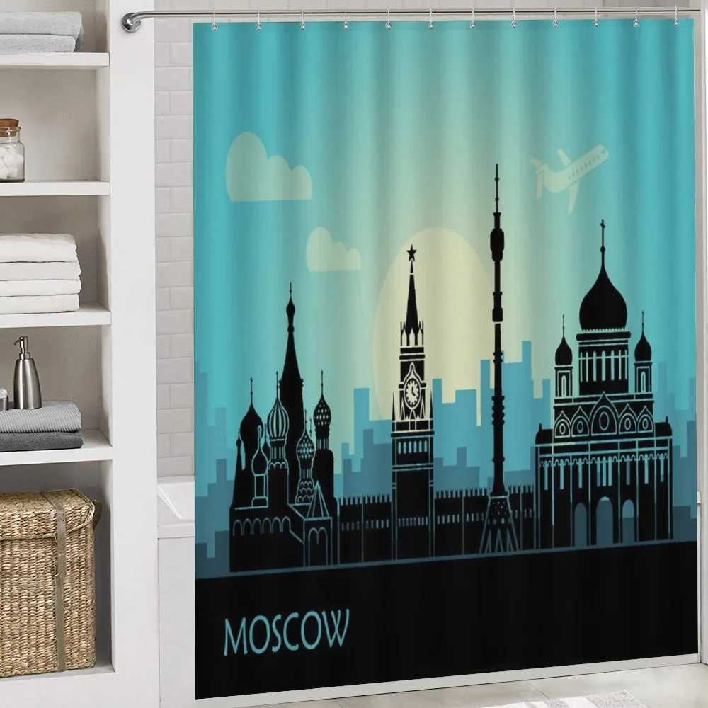 Moscow City Line Skyline — Detail 4