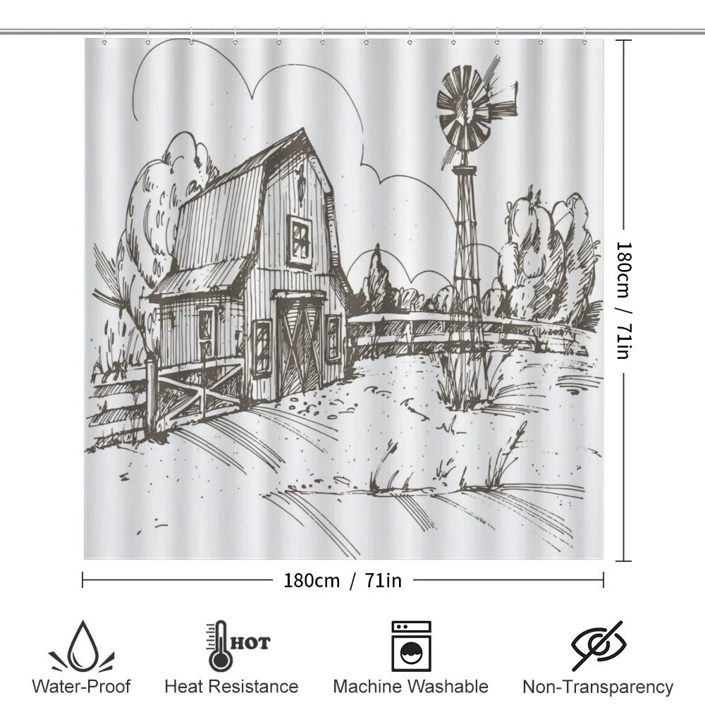 Rustic Farmhouse Barn — Detail 2