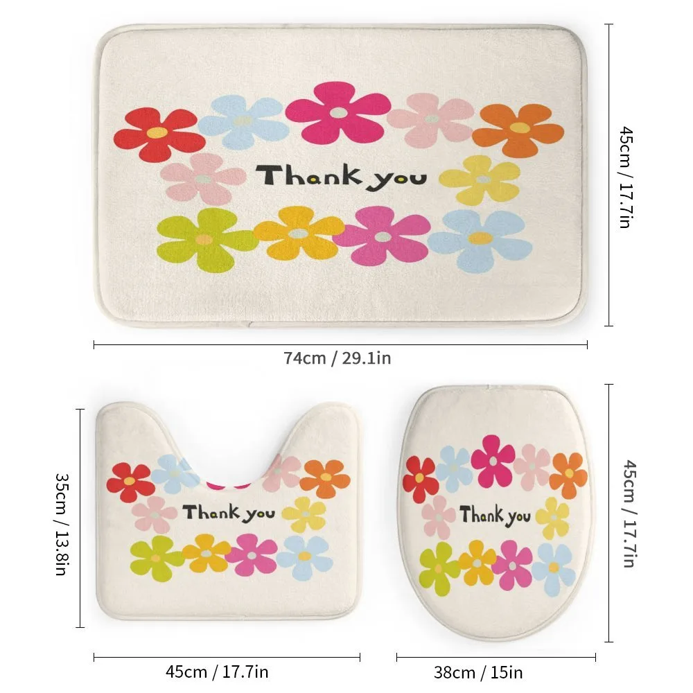 Simple Colorful Flowers — Detail 1