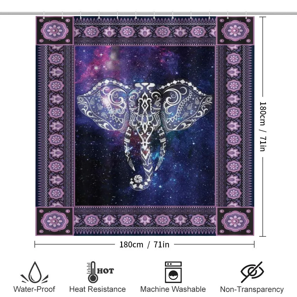 Space Galaxy Elephant — Detail 2