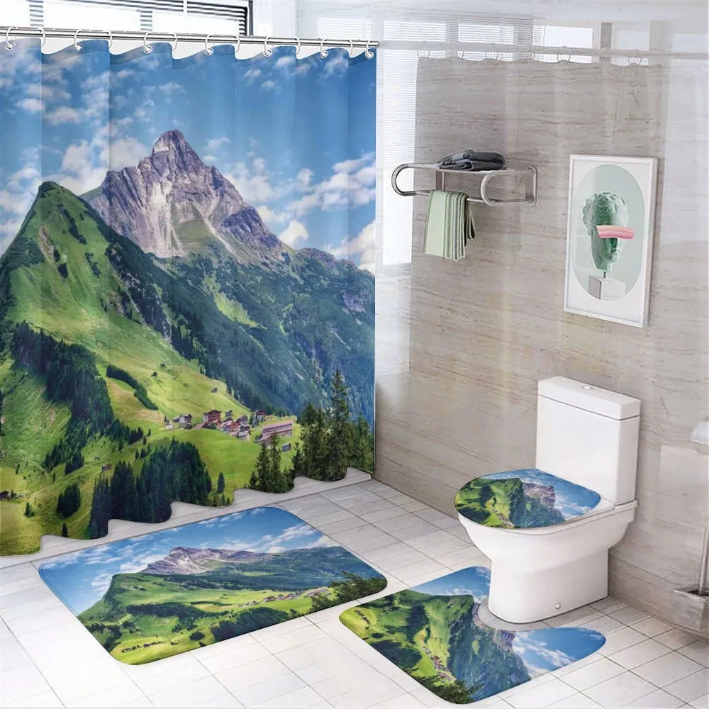 Spring Scene Mountain — Your design