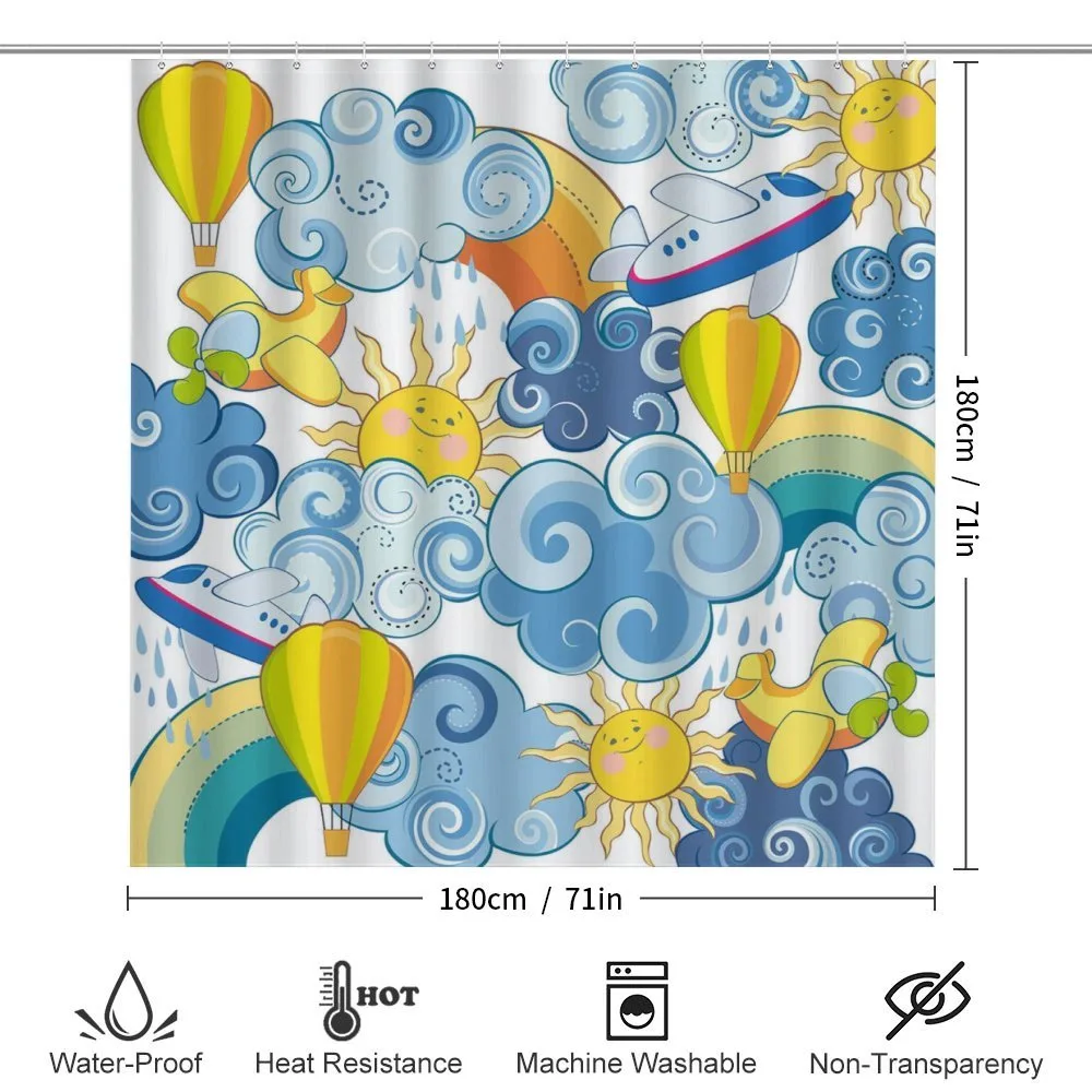 Sun Airplanes and Balloons — Detail 2