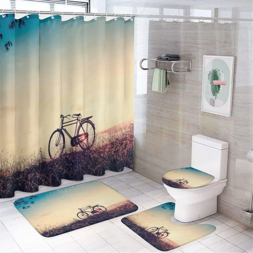 Sunset Bicycle Pastel — Your design