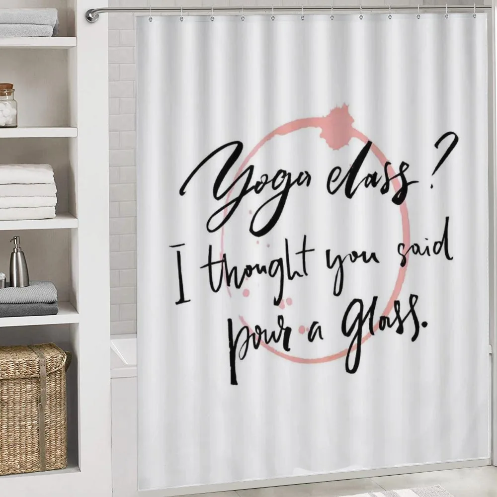 Yoga Class Wine Glass — Detail 4