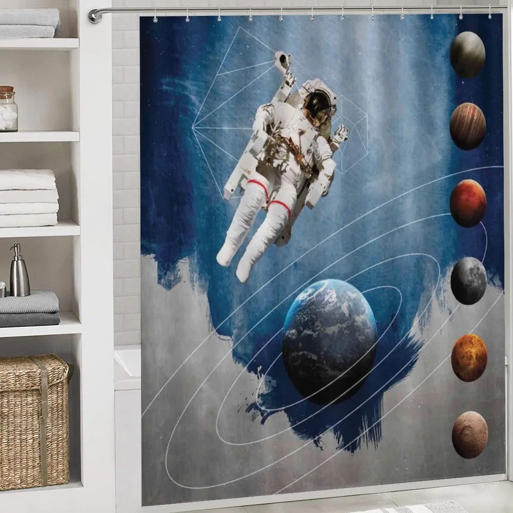 Astronaut Planets Space — Detail 4