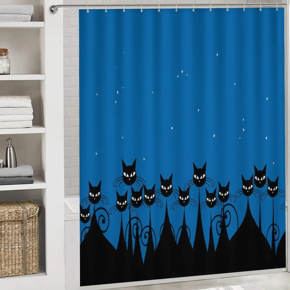 Black Cats Starry Sky — Detail 4