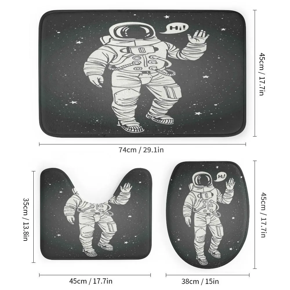 Cartoon Astronaut Space — Detail 1