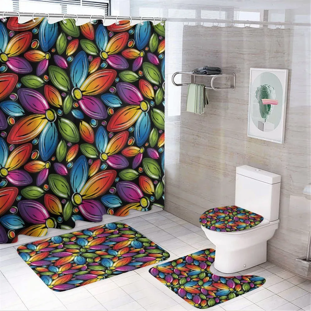 Colorful Flowers Vintage — Your design