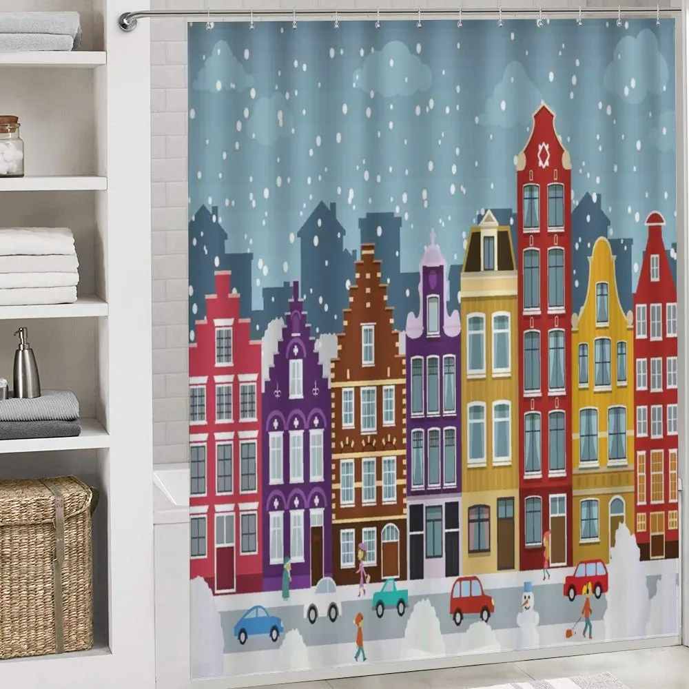 Dutch Town in the Winter — Detail 4