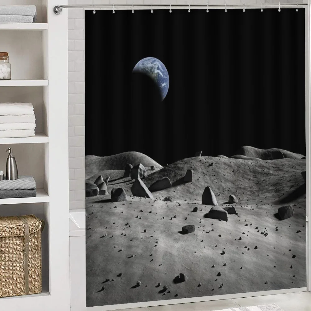 Earth Seen from the Moon — Detail 4
