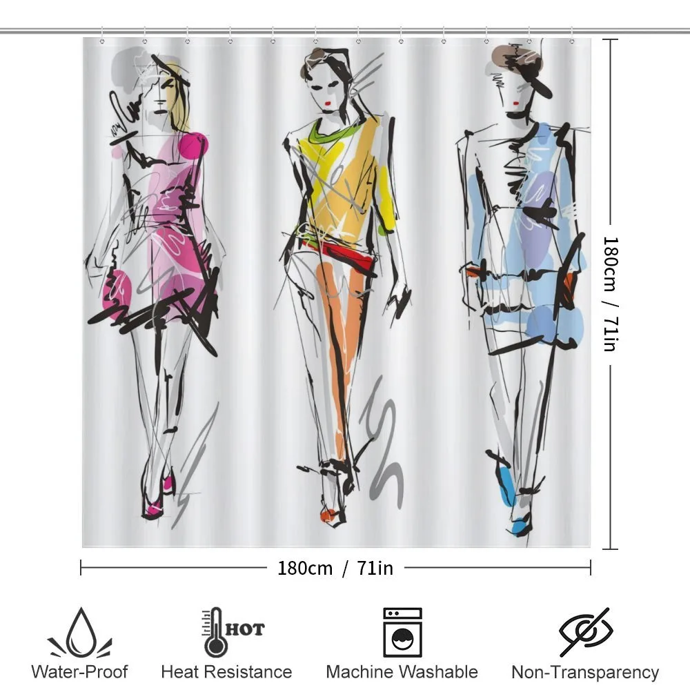 Fashion Models Art — Detail 2