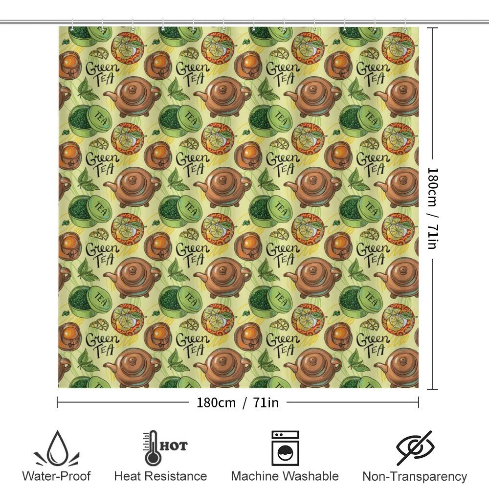 Green Tea Pattern — Detail 2