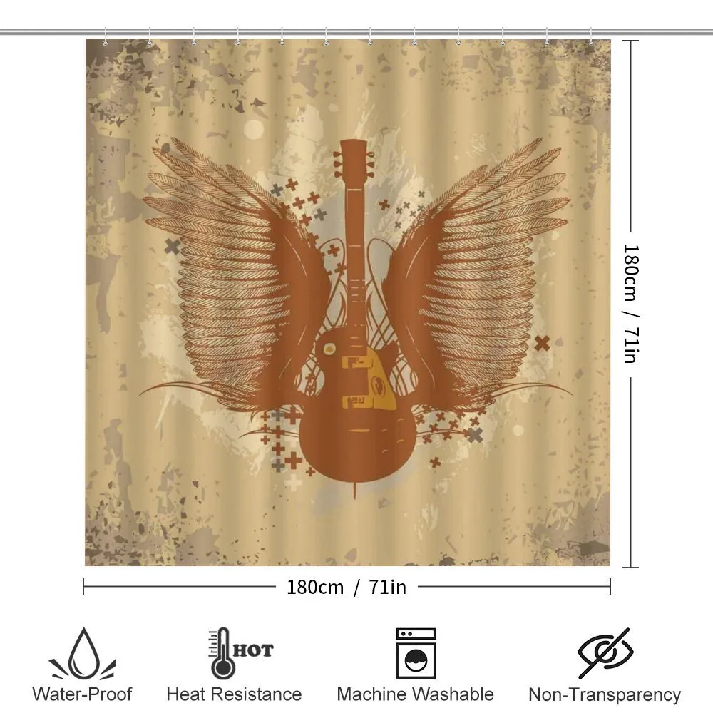 Guitar with Wings — Detail 2