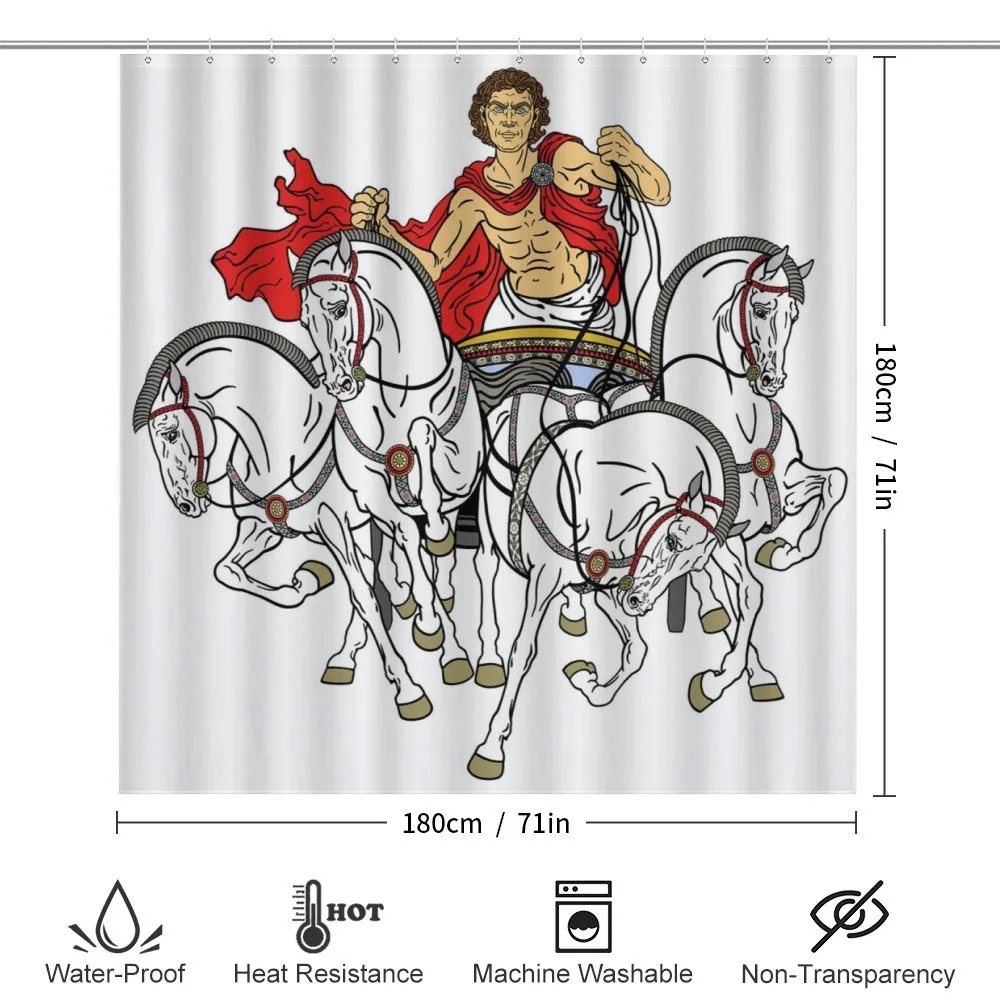 Hellenic Man Chariot — Detail 2