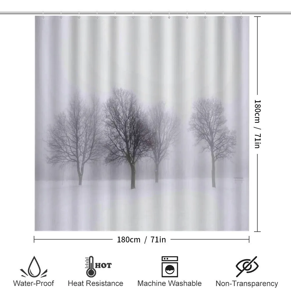 Misty Winter Scenery — Detail 2