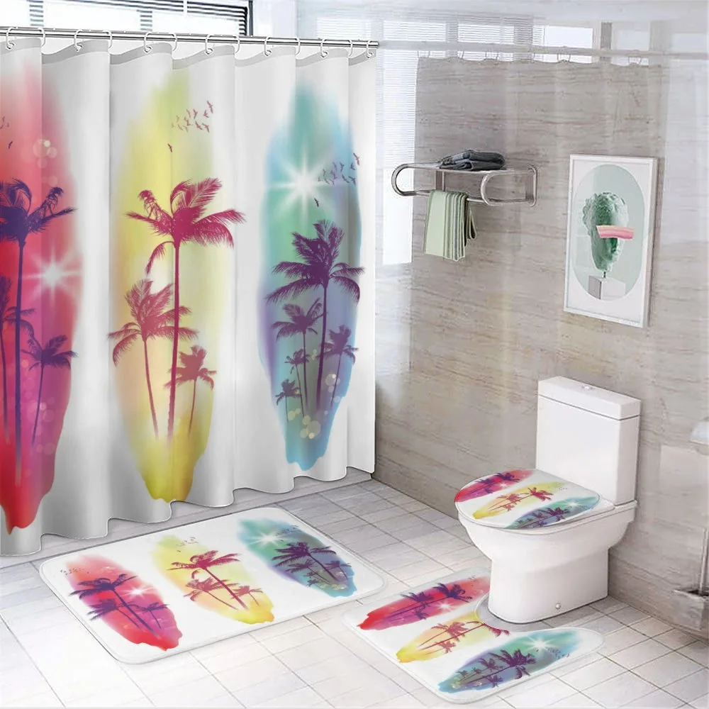 Palm Trees Seagulls — Your design