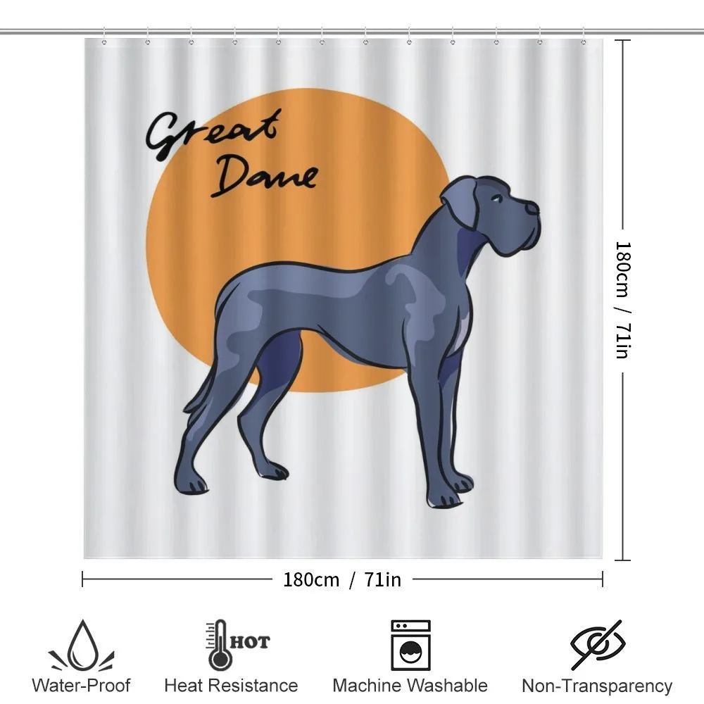 Side Pose Dog with Name — Detail 2