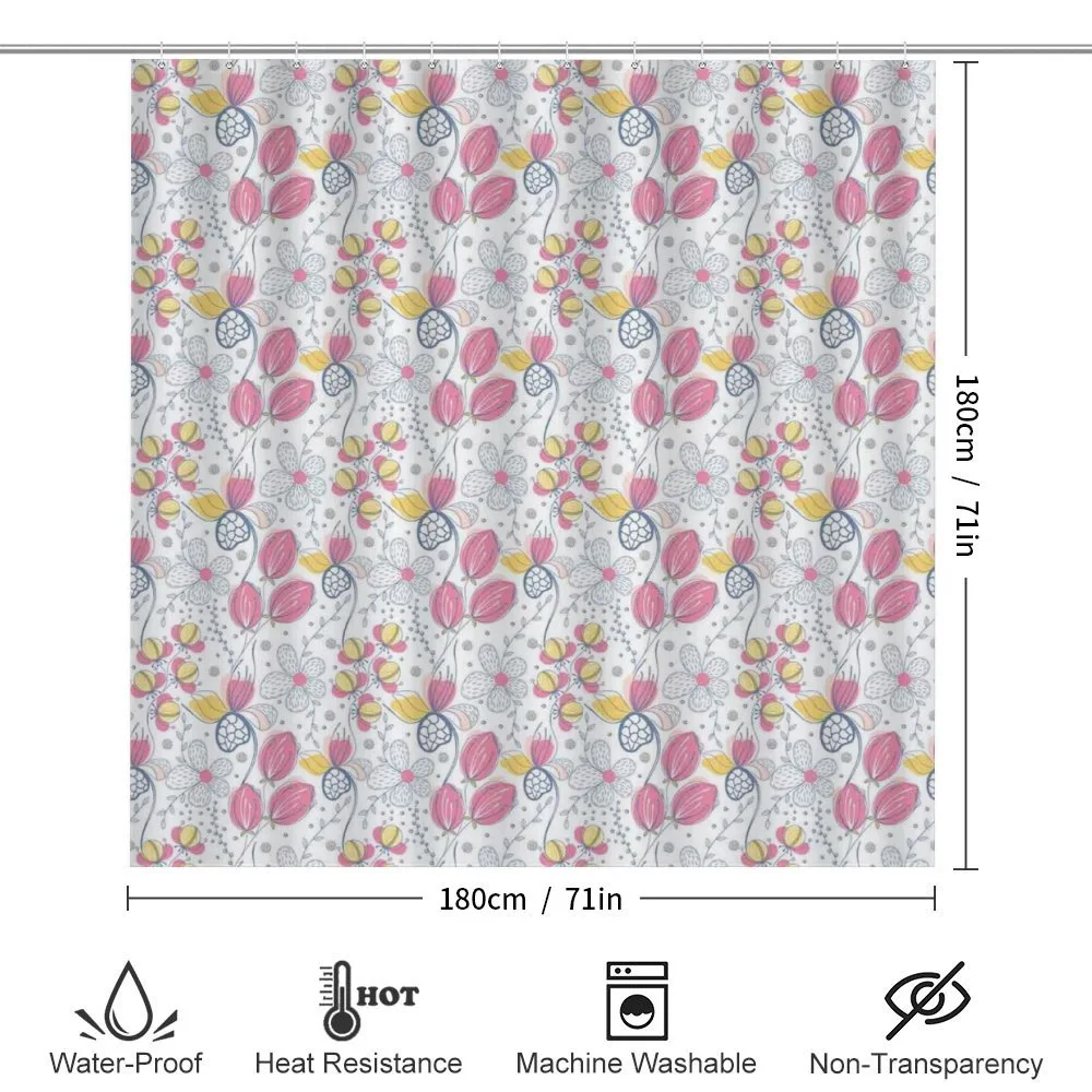 Spring Blooms Pattern — Detail 2
