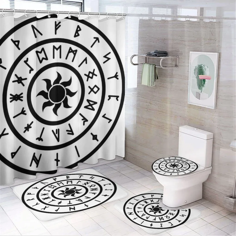 Sun and Nordic Runes — Your design