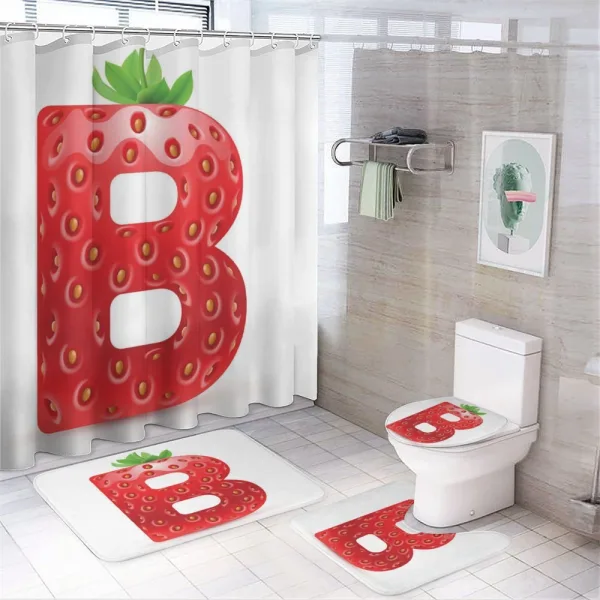 Tropical Food Capital on a shower curtain
