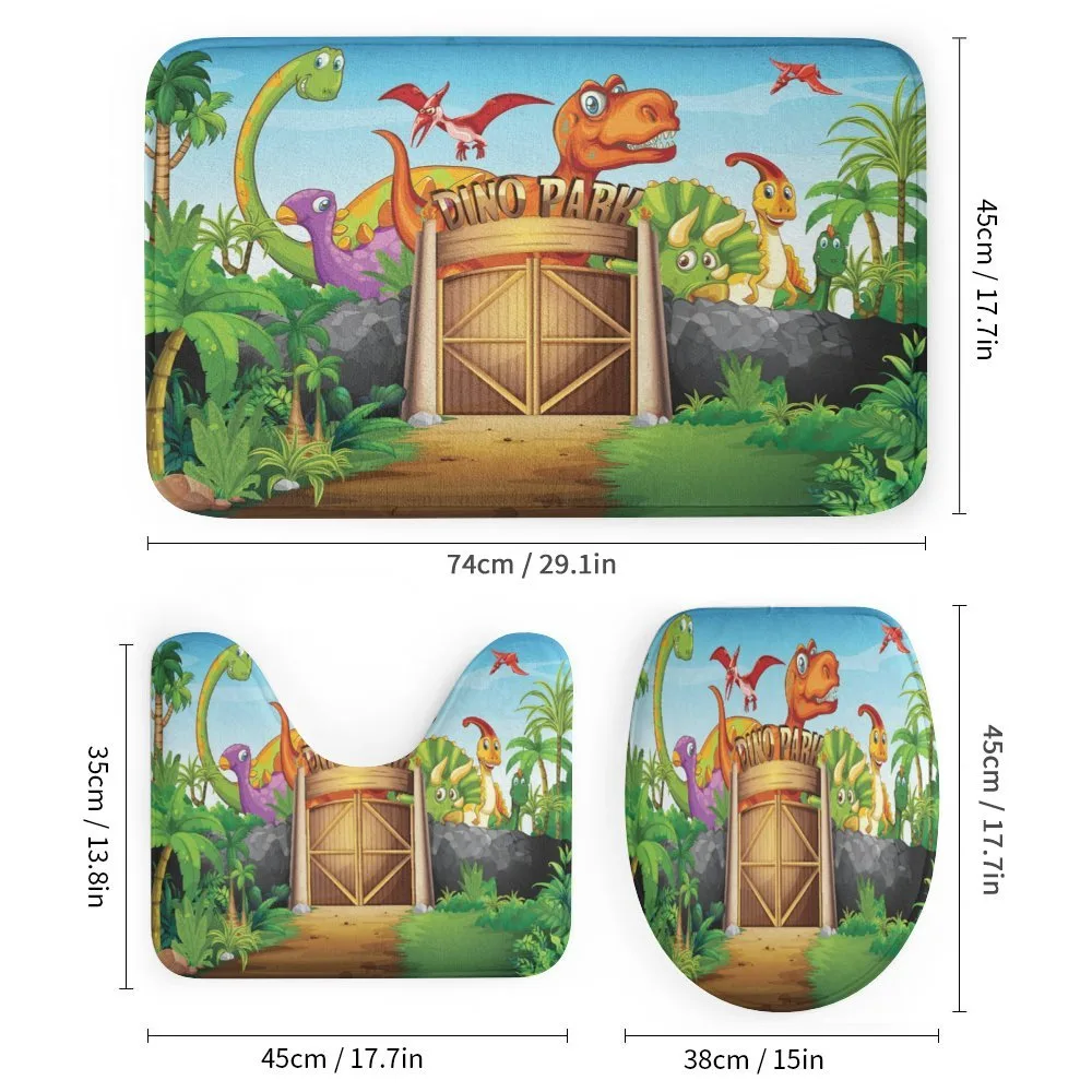 Wild Dinosaurs Park Door — Detail 1