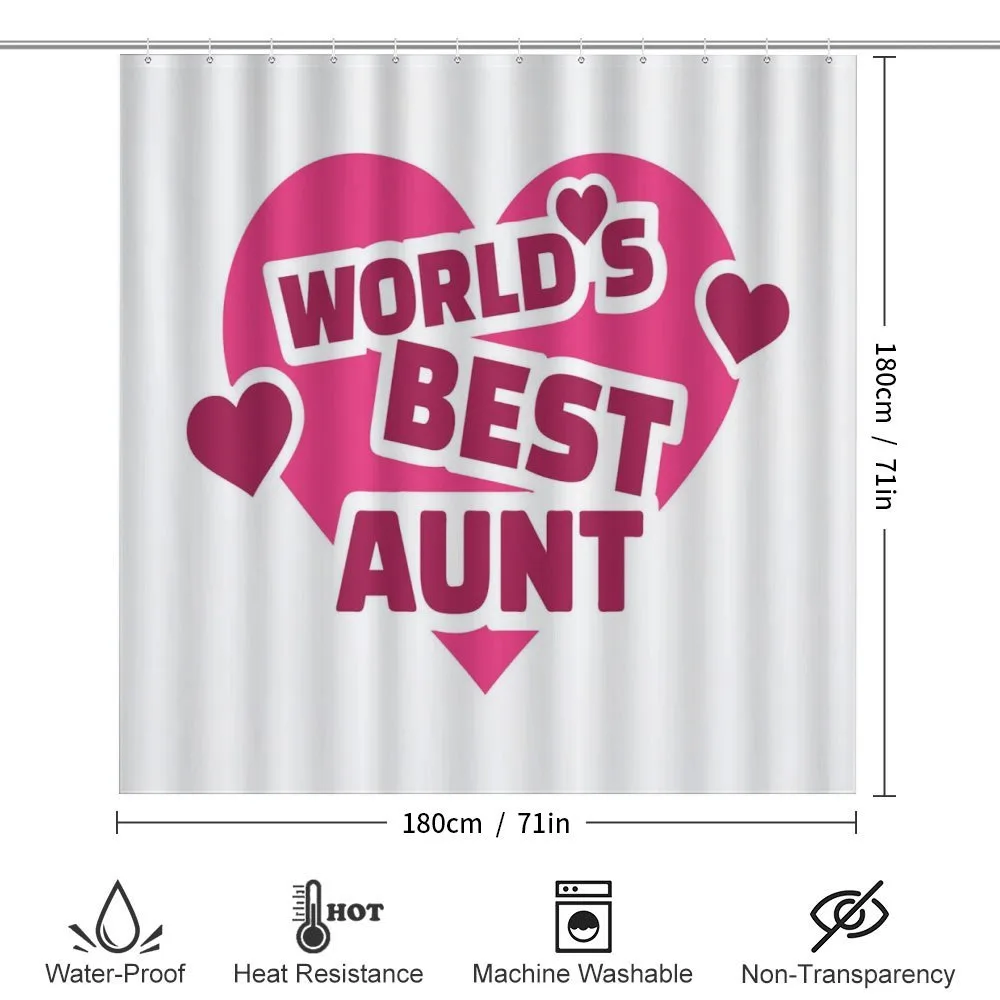 World's Best Aunt Lettering — Detail 2
