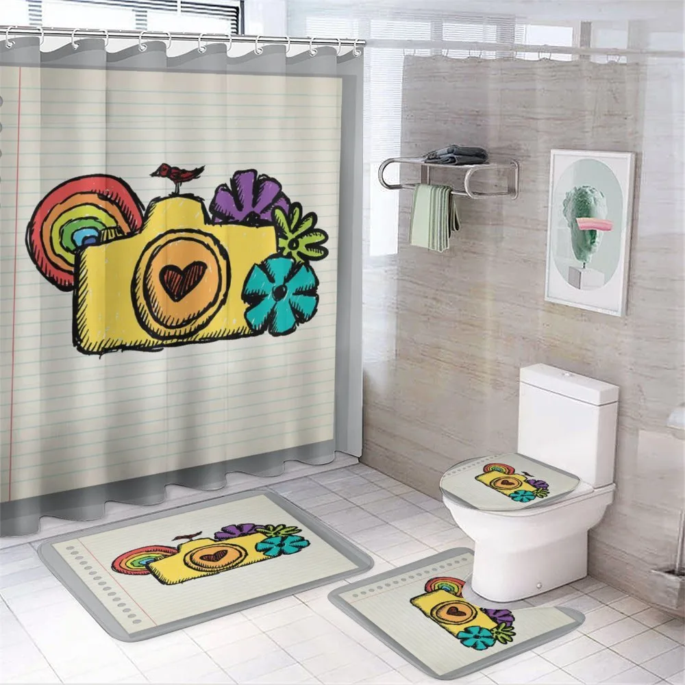 Yellow Camera Flowers — Your design
