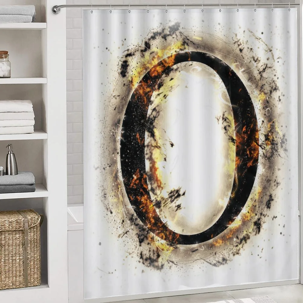 Alphabet on Fire Hot O — Detail 4