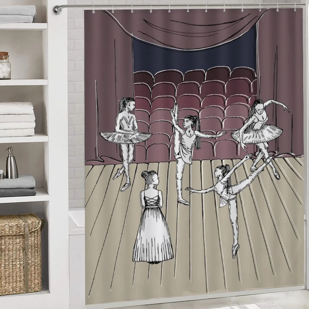 Ballerinas Stage Sketch — Detail 4