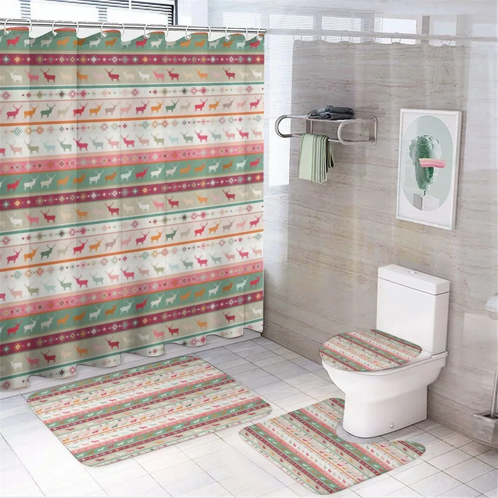 Colorful Strips Reindeer — Your design