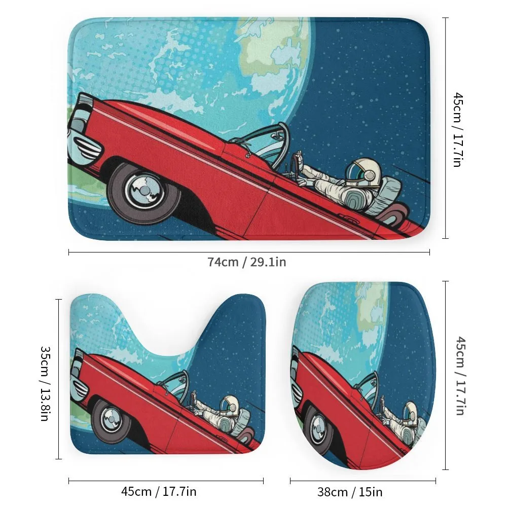 Cosmonaut in a Car — Detail 1