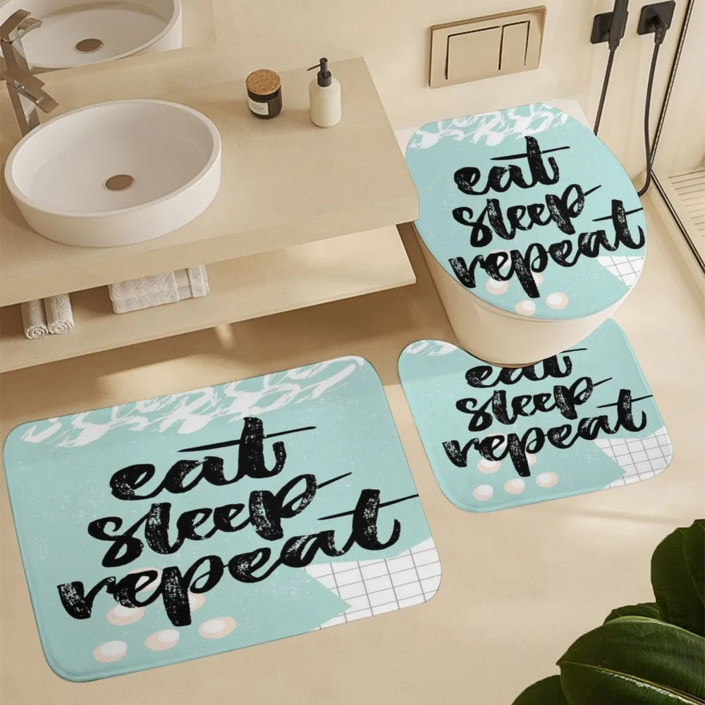 Eat Sleep Repeat Lettering — Detail 5