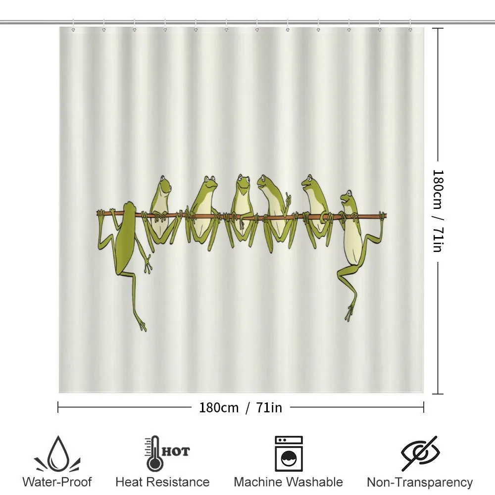 Frogs Hanging to a Stick — Detail 2