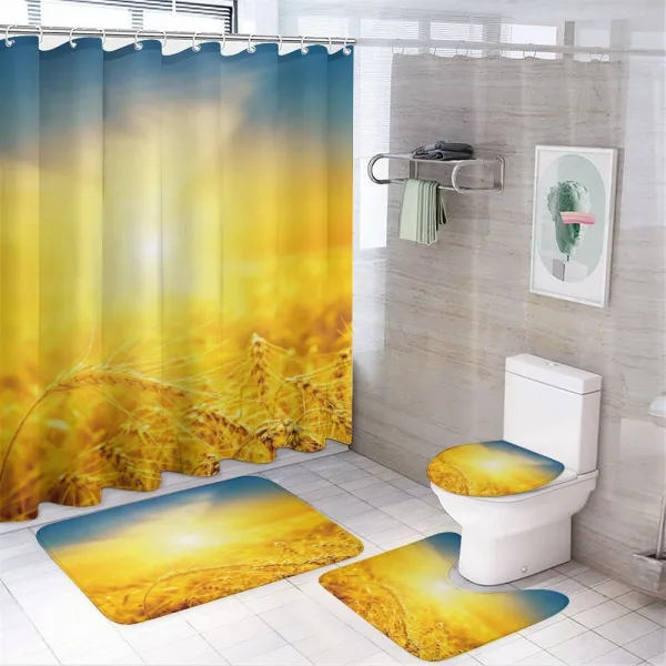 Harvest Wheat on a shower curtain