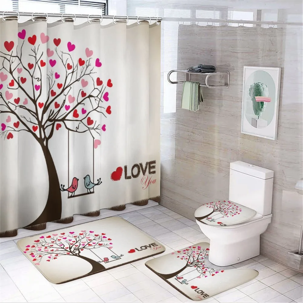 Heart Tree Birds on Swing — Your design
