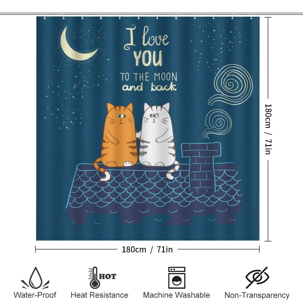 Love Cats on Roof — Detail 2