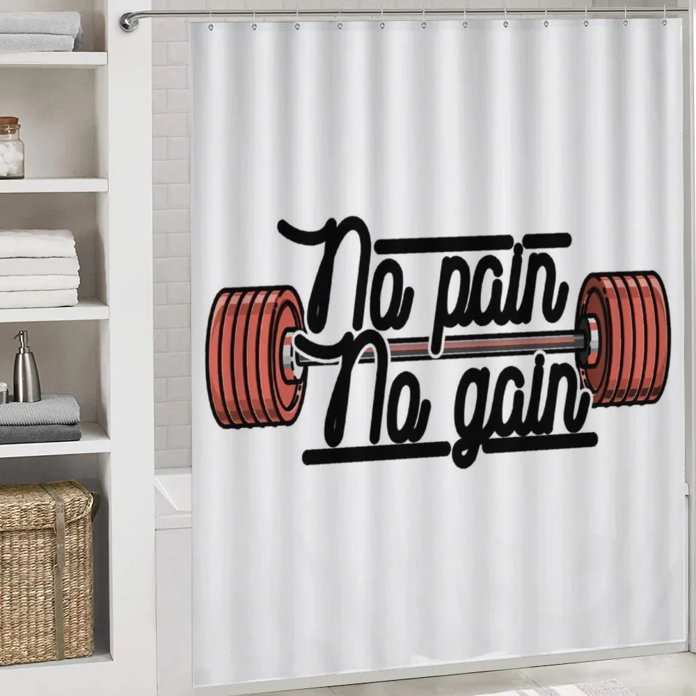 No Pain No Gain Sign — Detail 4