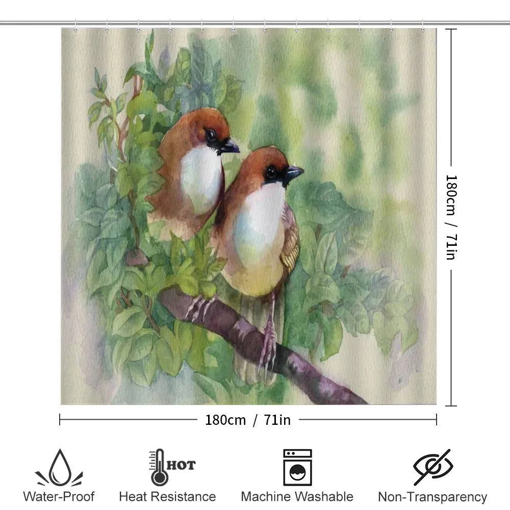 Pair of House Sparrow — Detail 2