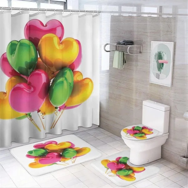 Romance Wedding on a shower curtain