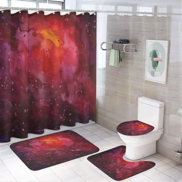 Stardust Universe on a shower curtain