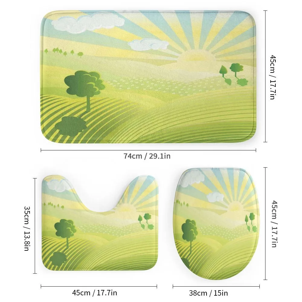 Sunshine Lightens Hills — Detail 1