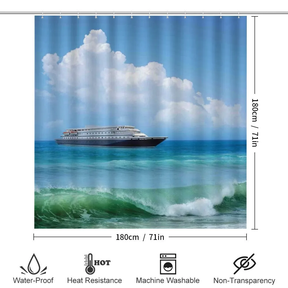 Waves Ship Travel — Detail 2