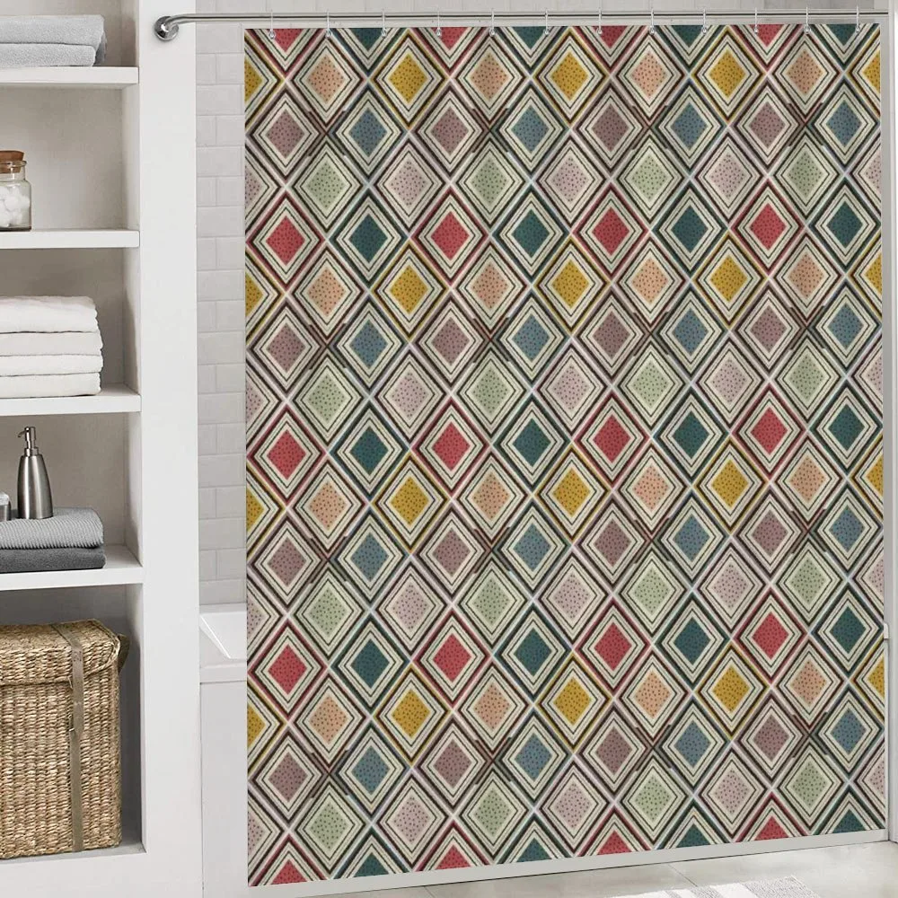 Colorful Dotted Squares — Detail 4