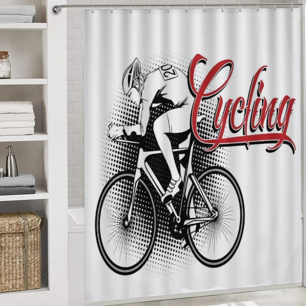 Cycling Man Sport Bike — Detail 4