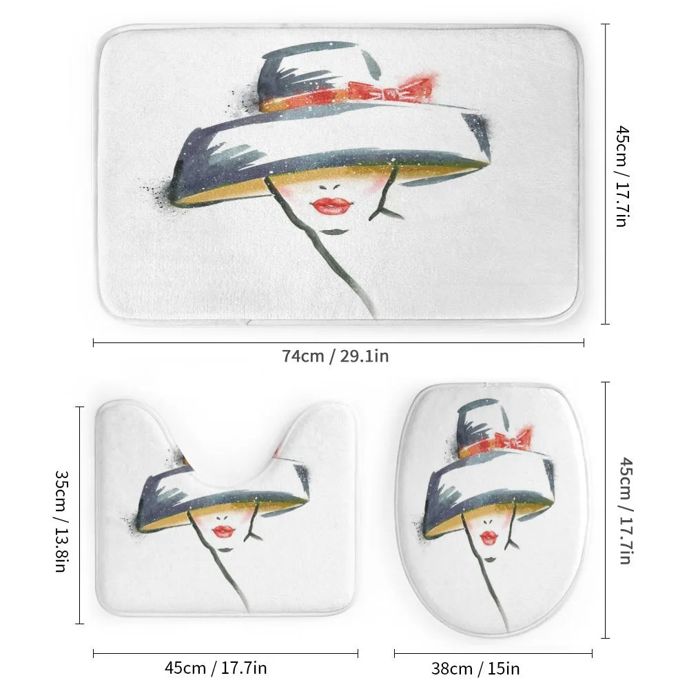 Fashion Woman with a Hat — Detail 1