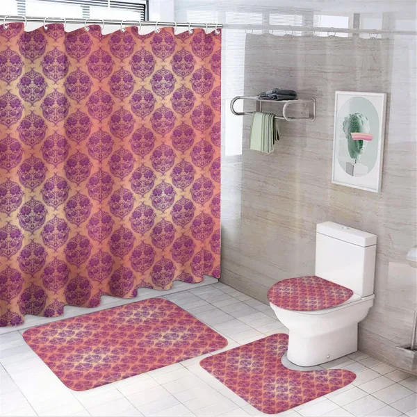 Flower Roses French on a shower curtain