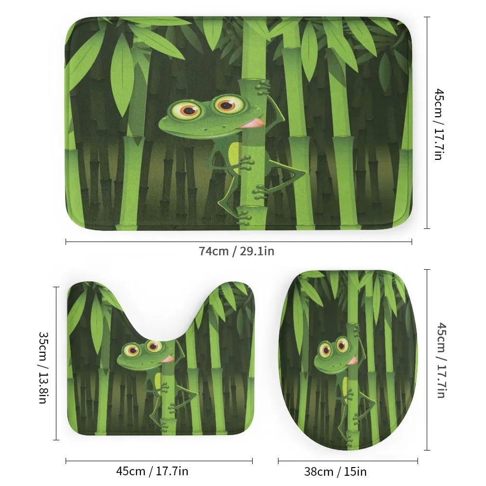Jungle Trees Fun Frog — Detail 1