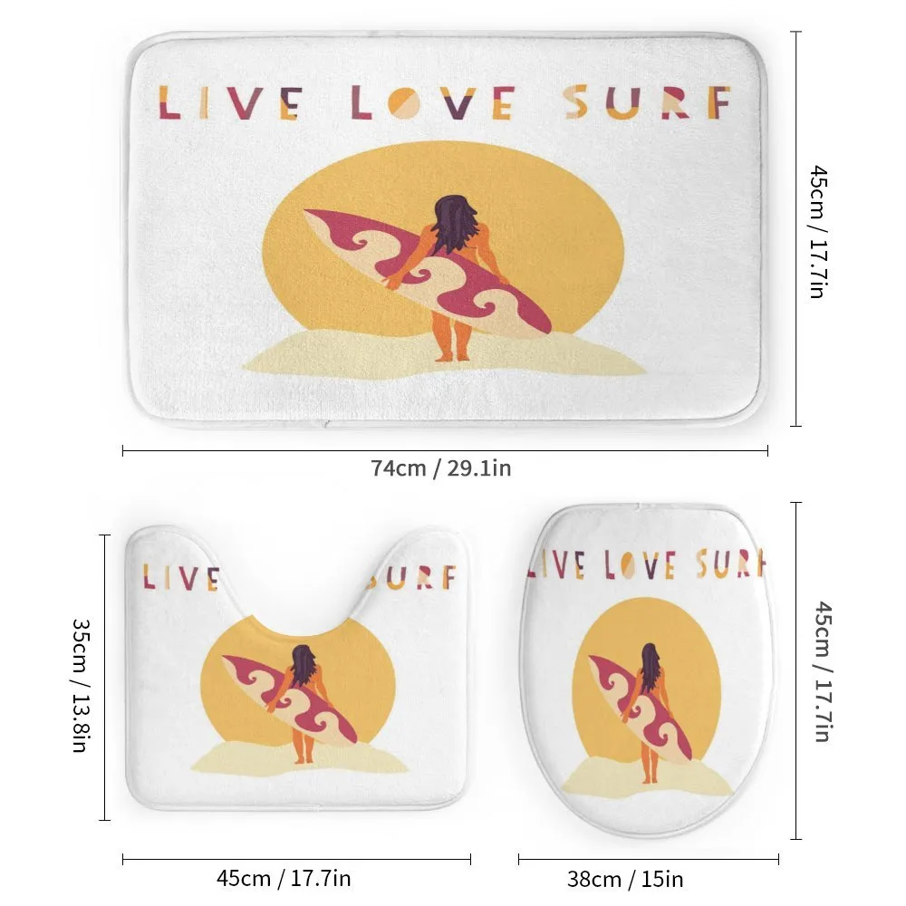 Live Love Surf Girl — Detail 1