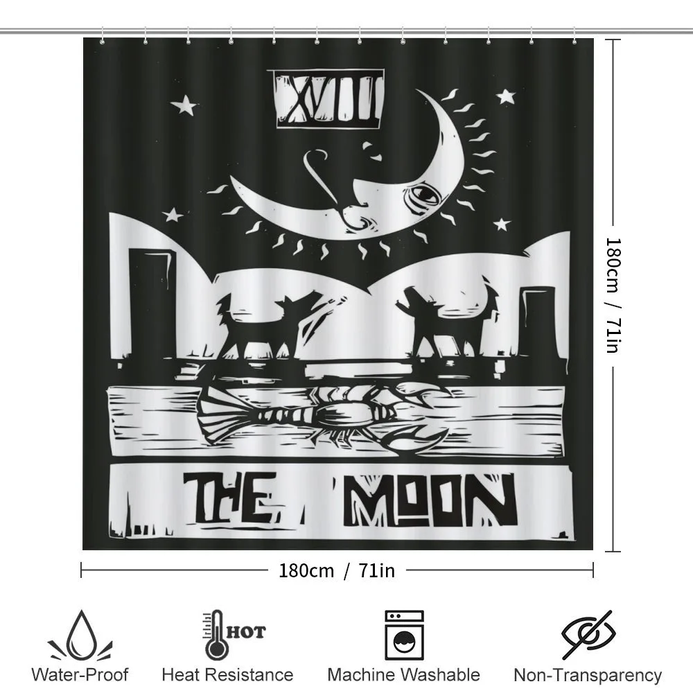 Lobster Wolves Moon Tarot — Detail 2